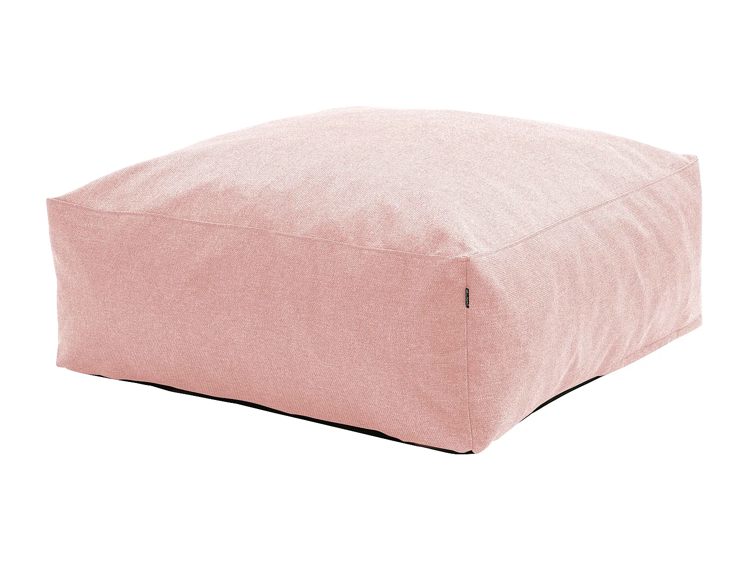 Pouf de jardin pour canapé modulable rose poudré