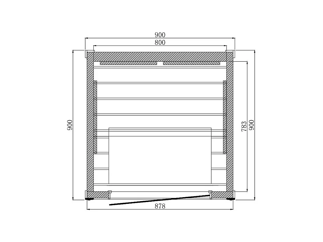 Sauna ​​Infrarouge Boreal ​90 ​Start 1 place à Spectre Complet