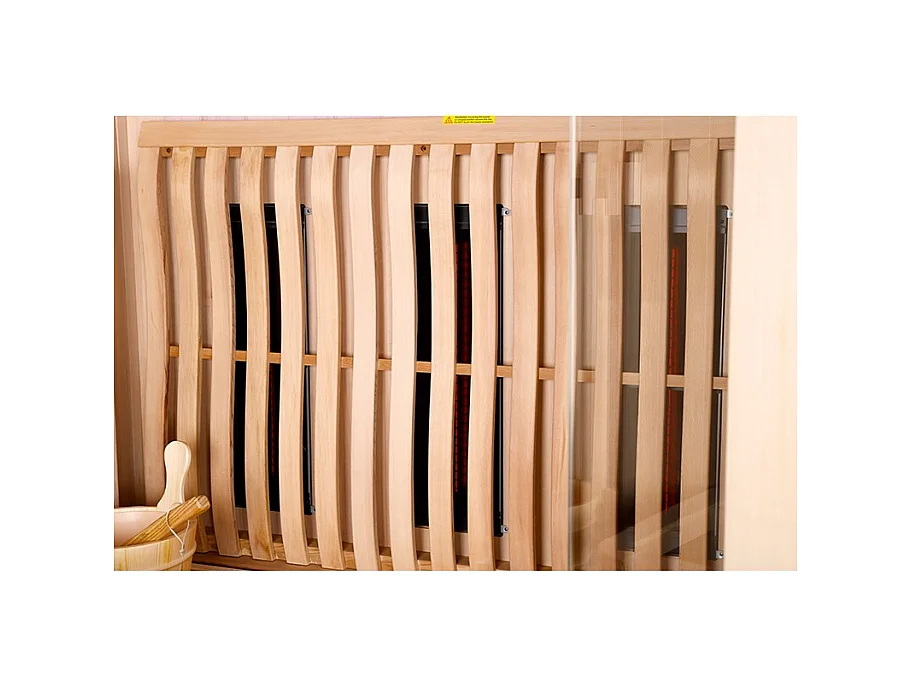 Sauna Combi Boreal® Elégance 2 - 150x125 Infrarouge + Vapeur