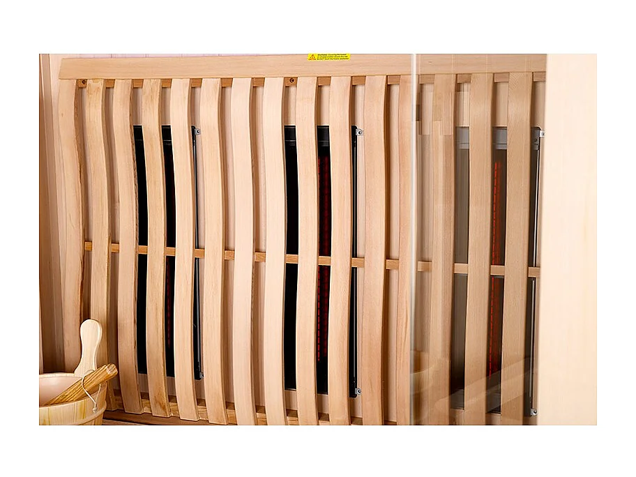 Sauna Combi Boreal® Elégance 2 - 150x125 Infrarouge + Vapeur