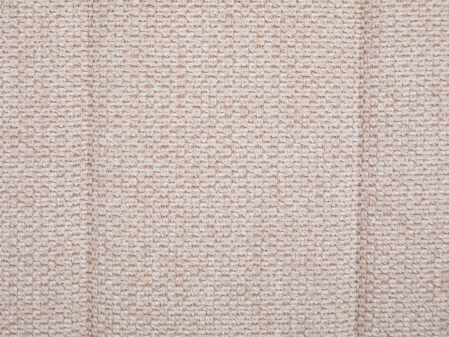 Lit 90 x 190 cm – Tissu texturé – Beige – MIRAVELO