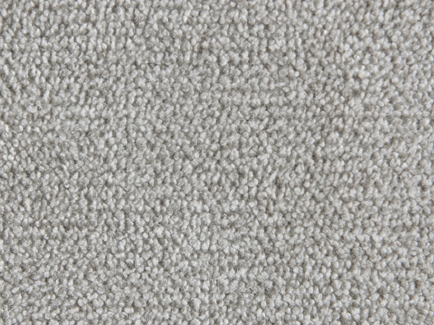 Lit 160 x 200 cm avec tête de lit rembourrée – Tissu – Gris clair – NOULAVO