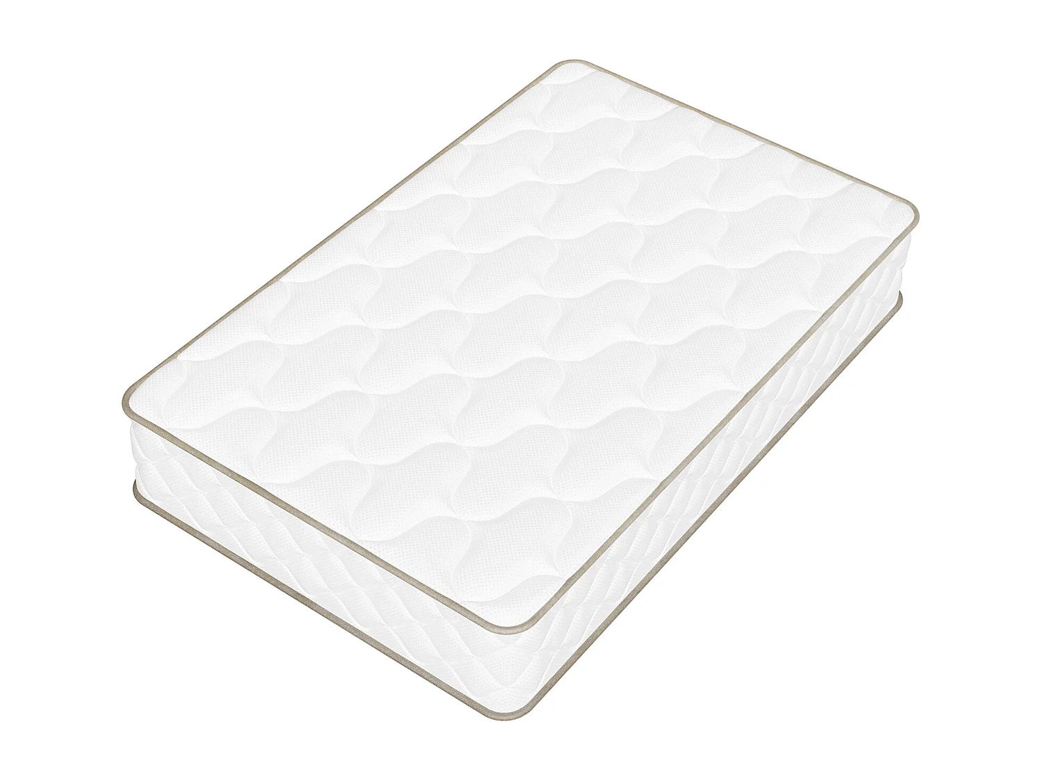 Taschenfederkernmatratze 90 x 200 cm - 7 Zone Federkernmatratze - Stärke 22 cm - Härtegrad 3 - Matratzen mit Spannbettlaken - Matratze für Kinder und Erwachsene