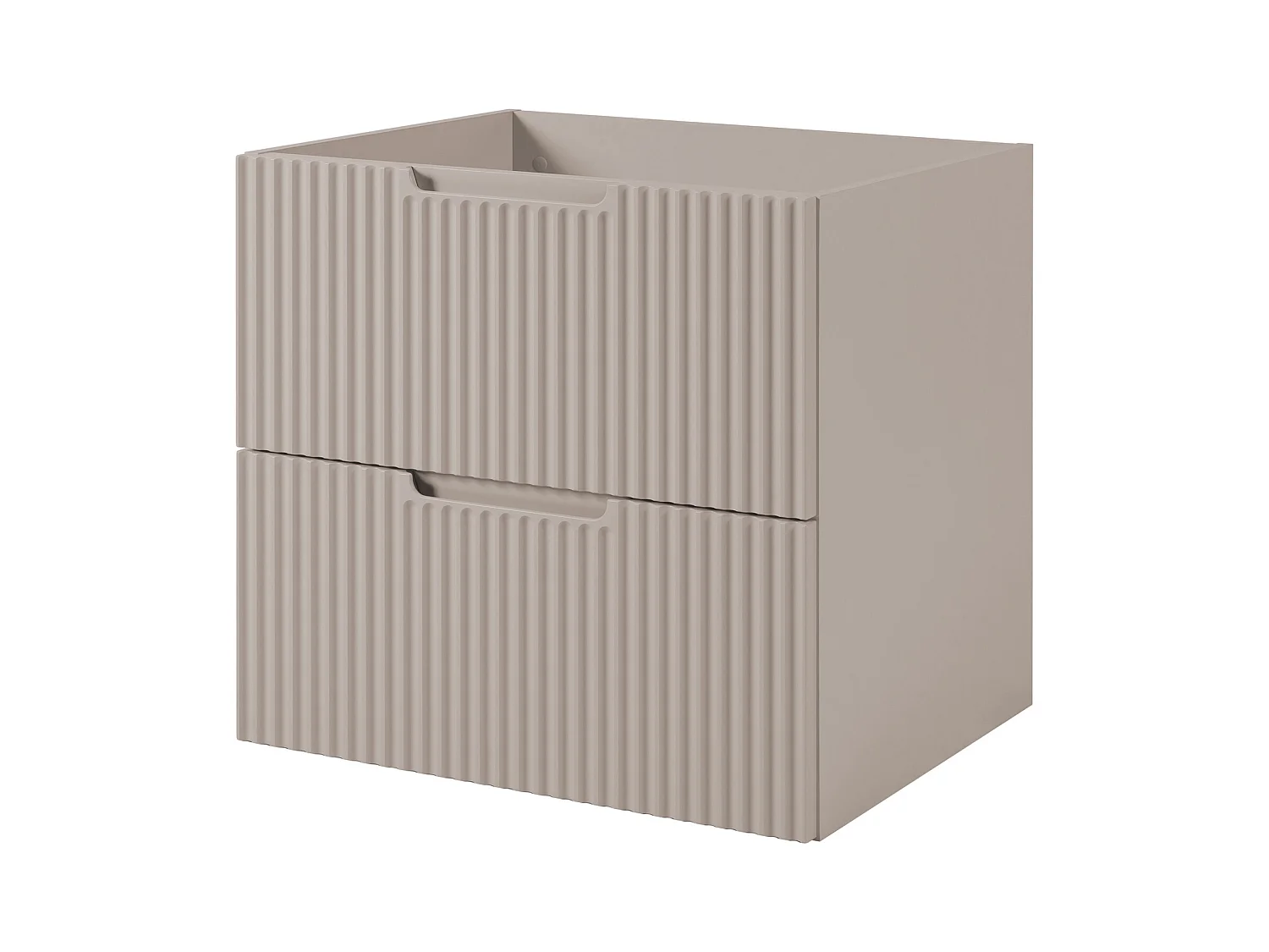 VENA Badkamerkast met gefreesd front onder wastafel 46 x 60 x 57 beige