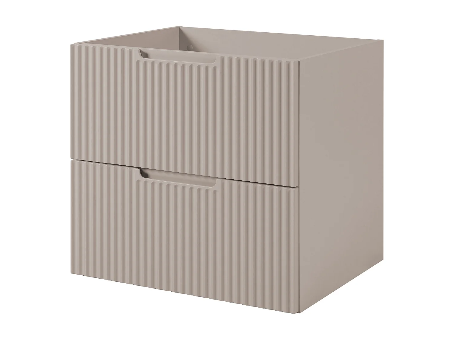 VENA Badkamerkast met gefreesd front onder wastafel 46 x 60 x 57 beige