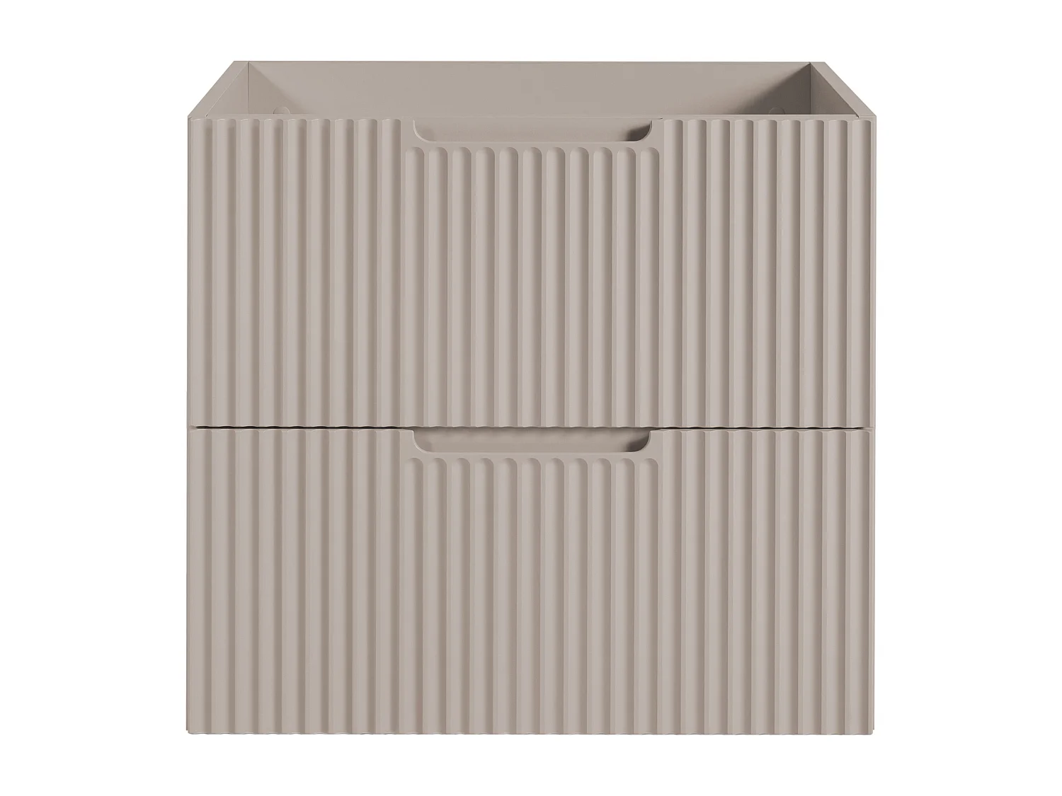 VENA Badkamerkast met gefreesd front onder wastafel 46 x 60 x 57 beige