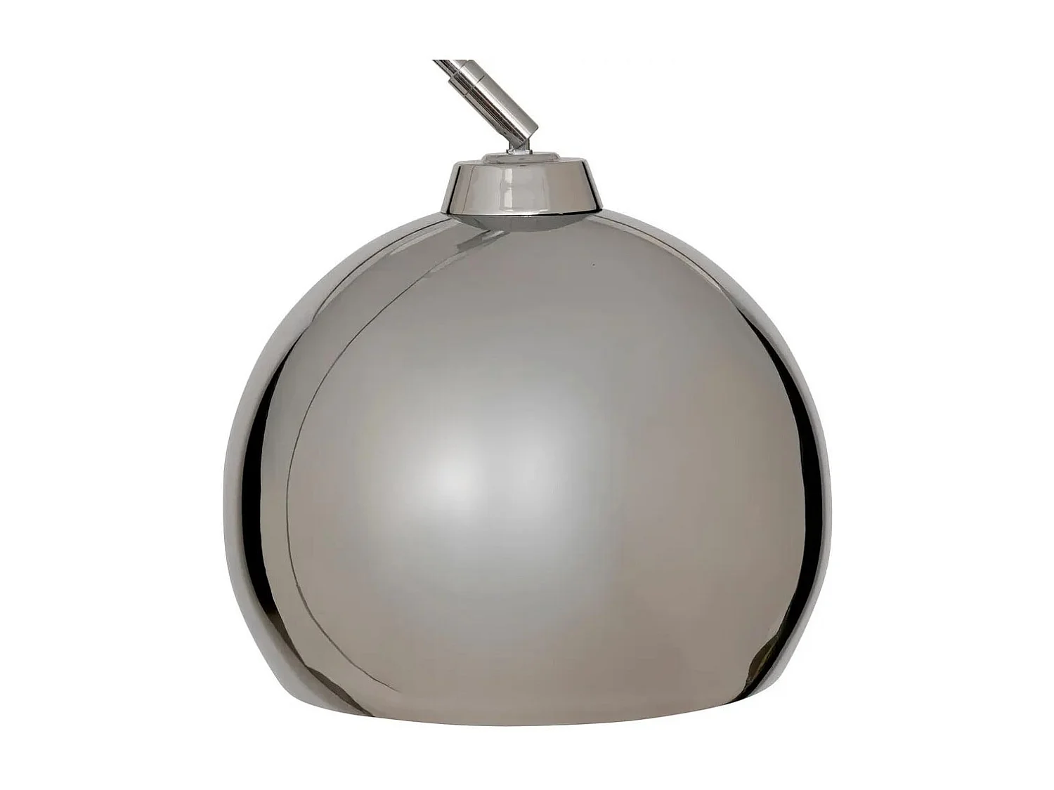 Lampadaire Arc en Métal "Floris" 177cm Argent