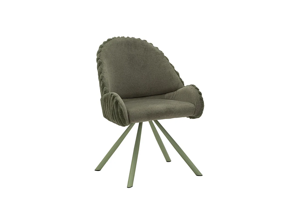 Lot de 2 Chaises Design "Stoccolma" 85cm Vert