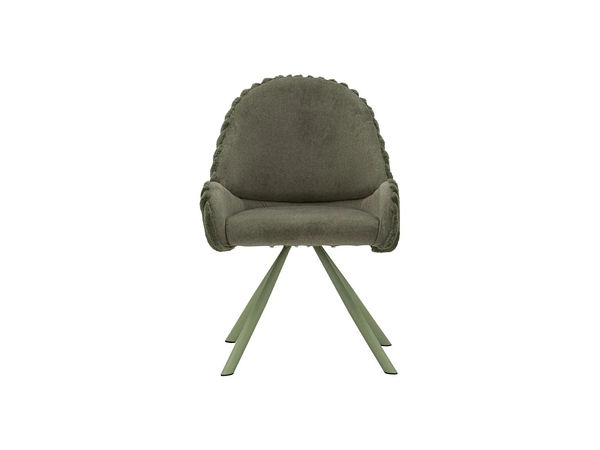 Lot de 2 Chaises Design "Stoccolma" 85cm Vert