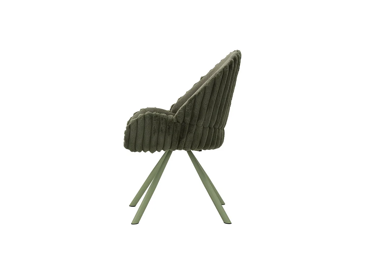Lot de 2 Chaises Design "Stoccolma" 85cm Vert
