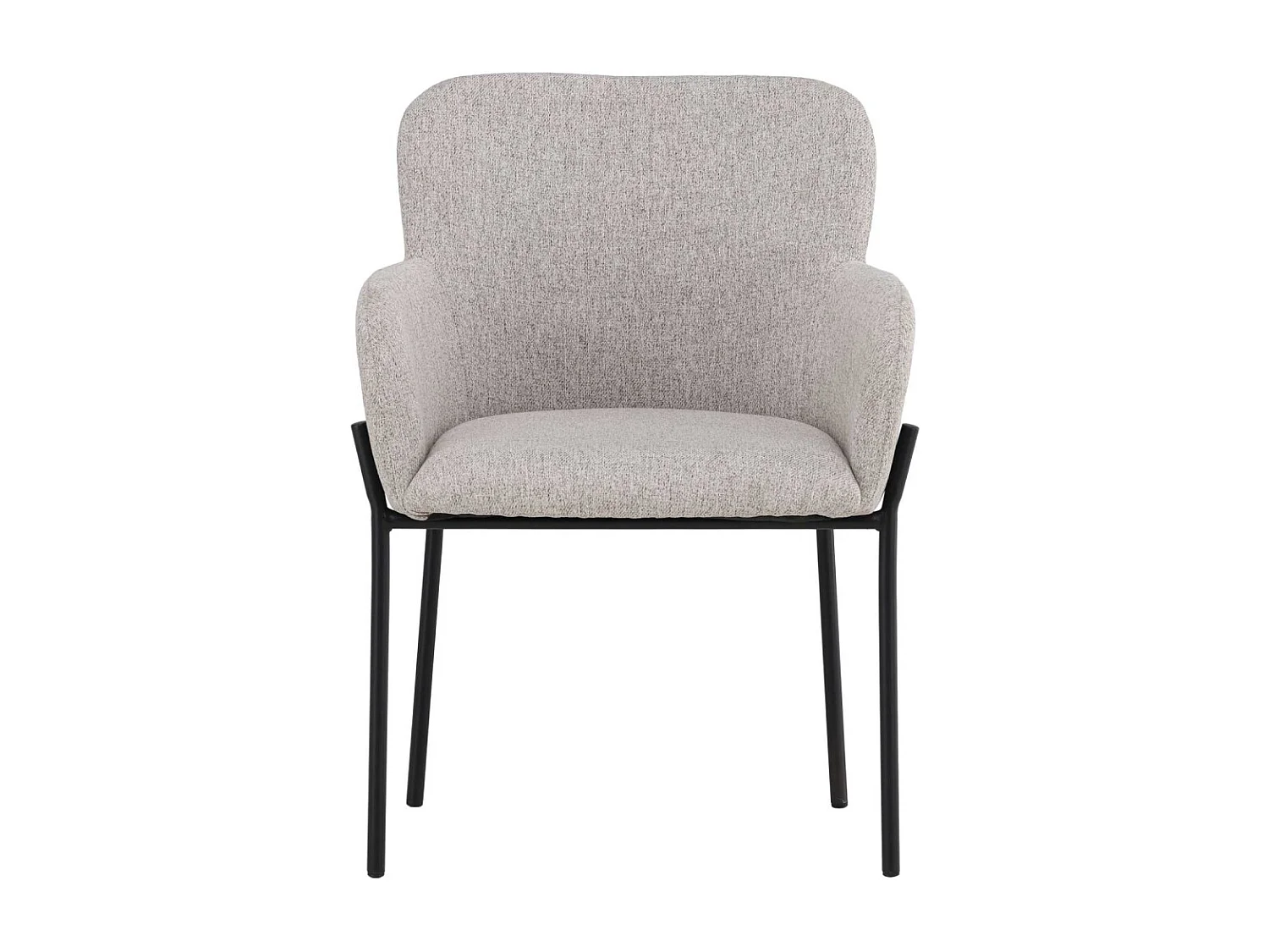 Fauteuil en métal et tissu Vätö