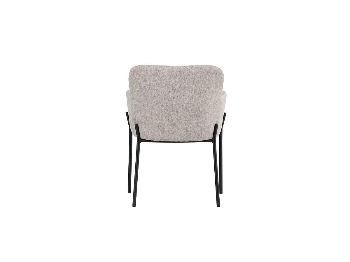 Vätö eetkamerstoel armleuning beige.