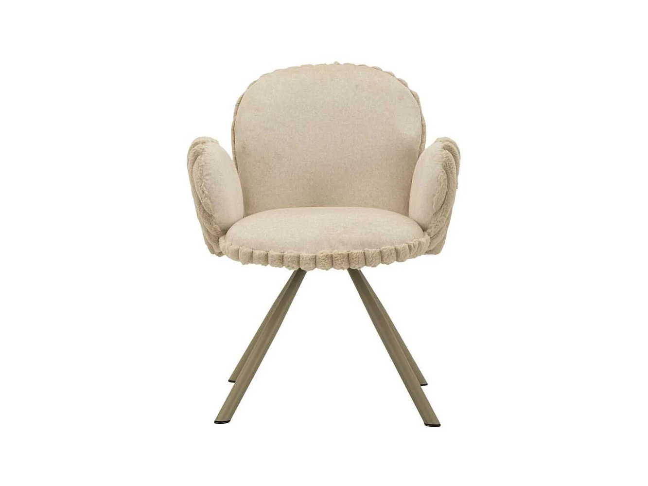 Fauteuil en tissu côtelé Stockholm (Lot de 2)