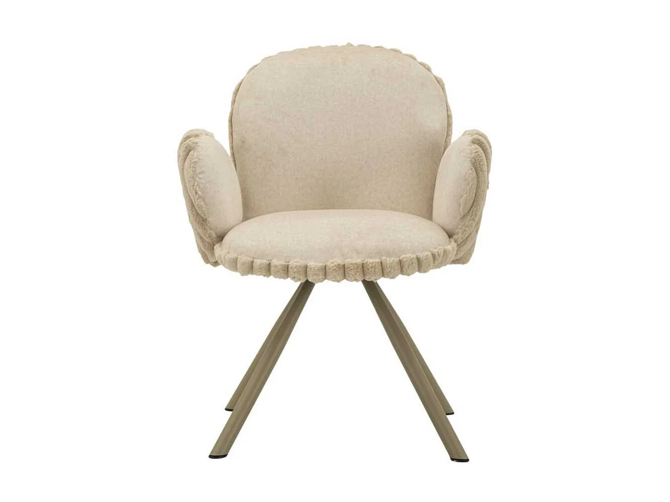Fauteuil en tissu côtelé Stockholm (Lot de 2)