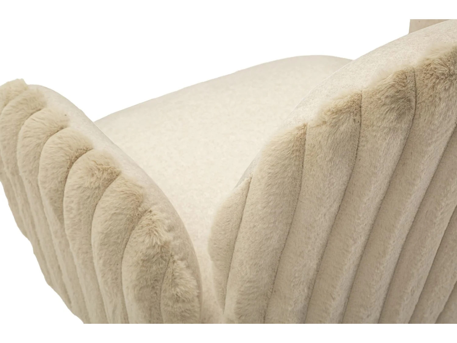 Fauteuil en tissu côtelé Stockholm (Lot de 2)