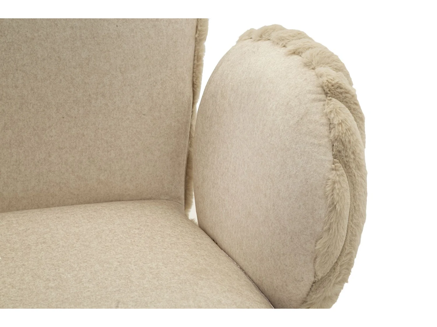 Fauteuil en tissu côtelé Stockholm (Lot de 2)