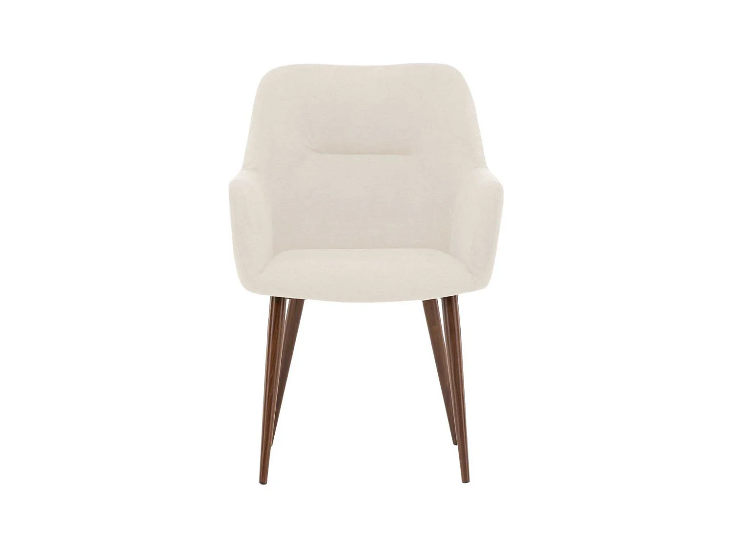 Chaise en métal et tissu Tomorrow (Lot de 2)