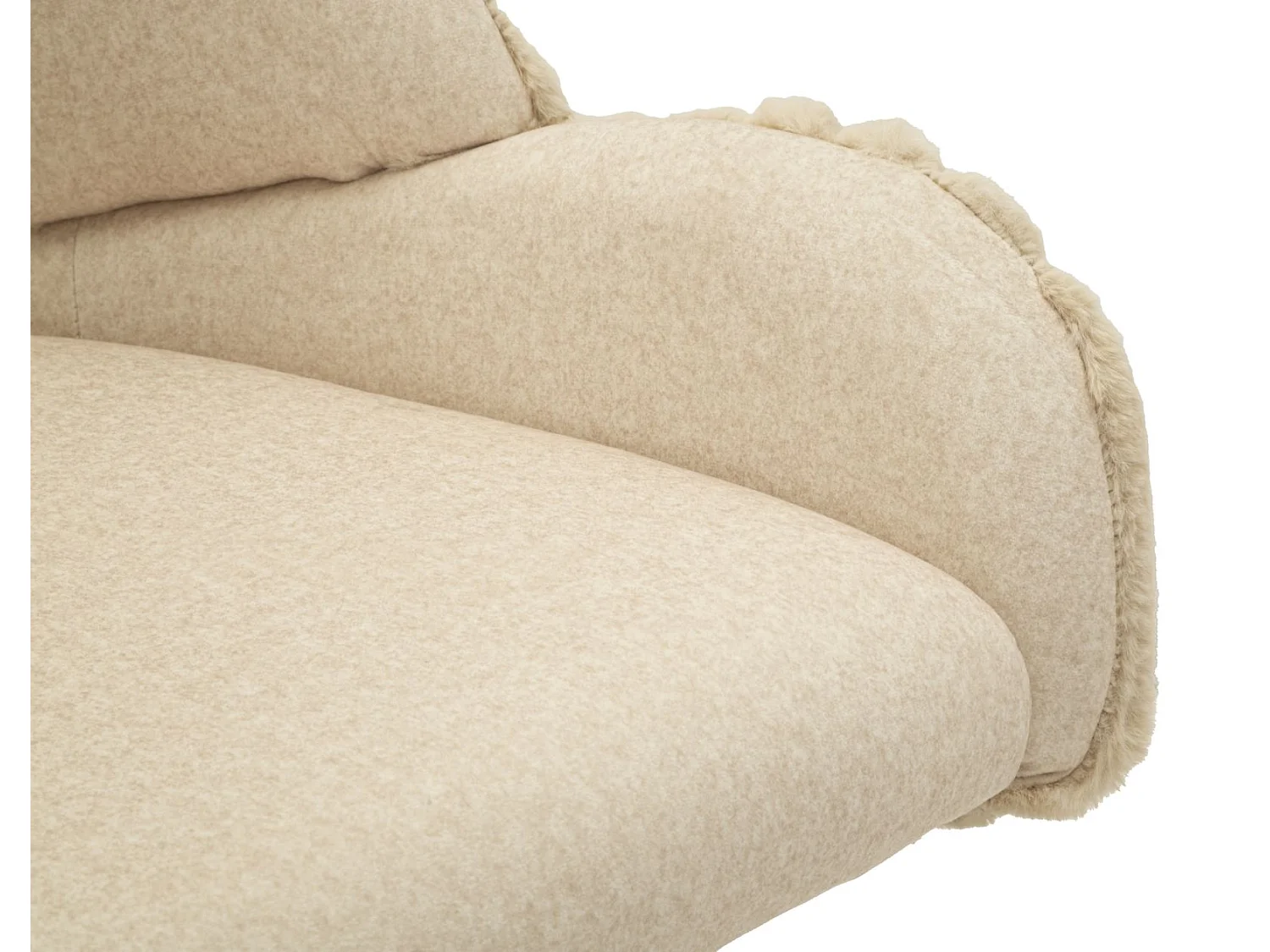 Fauteuil en tissu côtelé Sedia (Lot de 2)