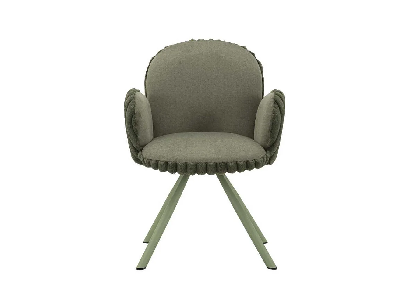 Fauteuil en tissu côtelé Stockholm (Lot de 2)