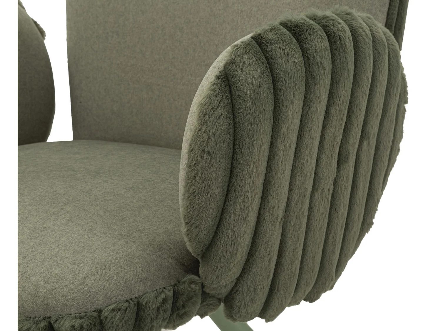 Fauteuil en tissu côtelé Stockholm (Lot de 2)