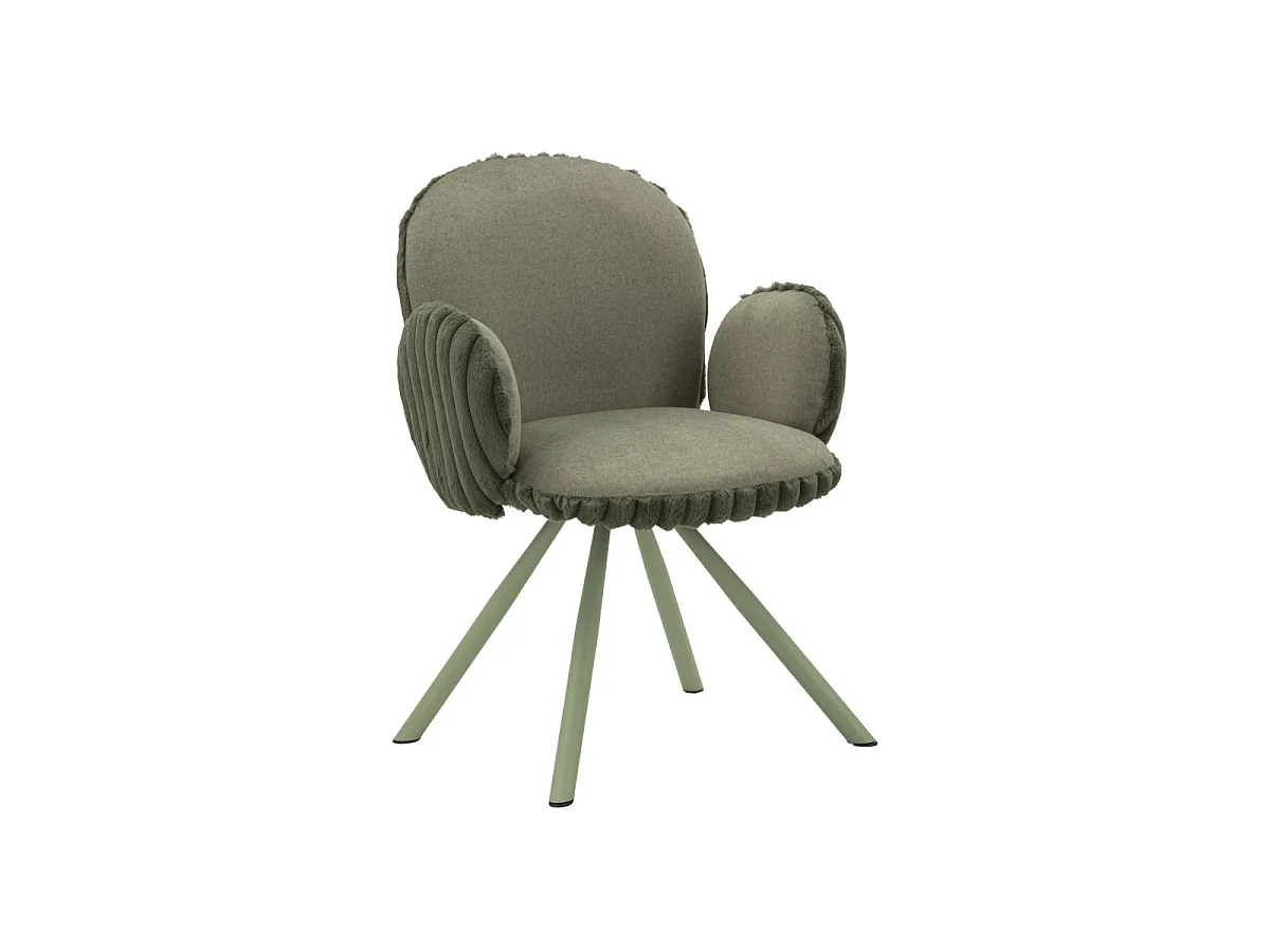 Lot de 2 Chaises Design "Stoccolma" 83cm Vert