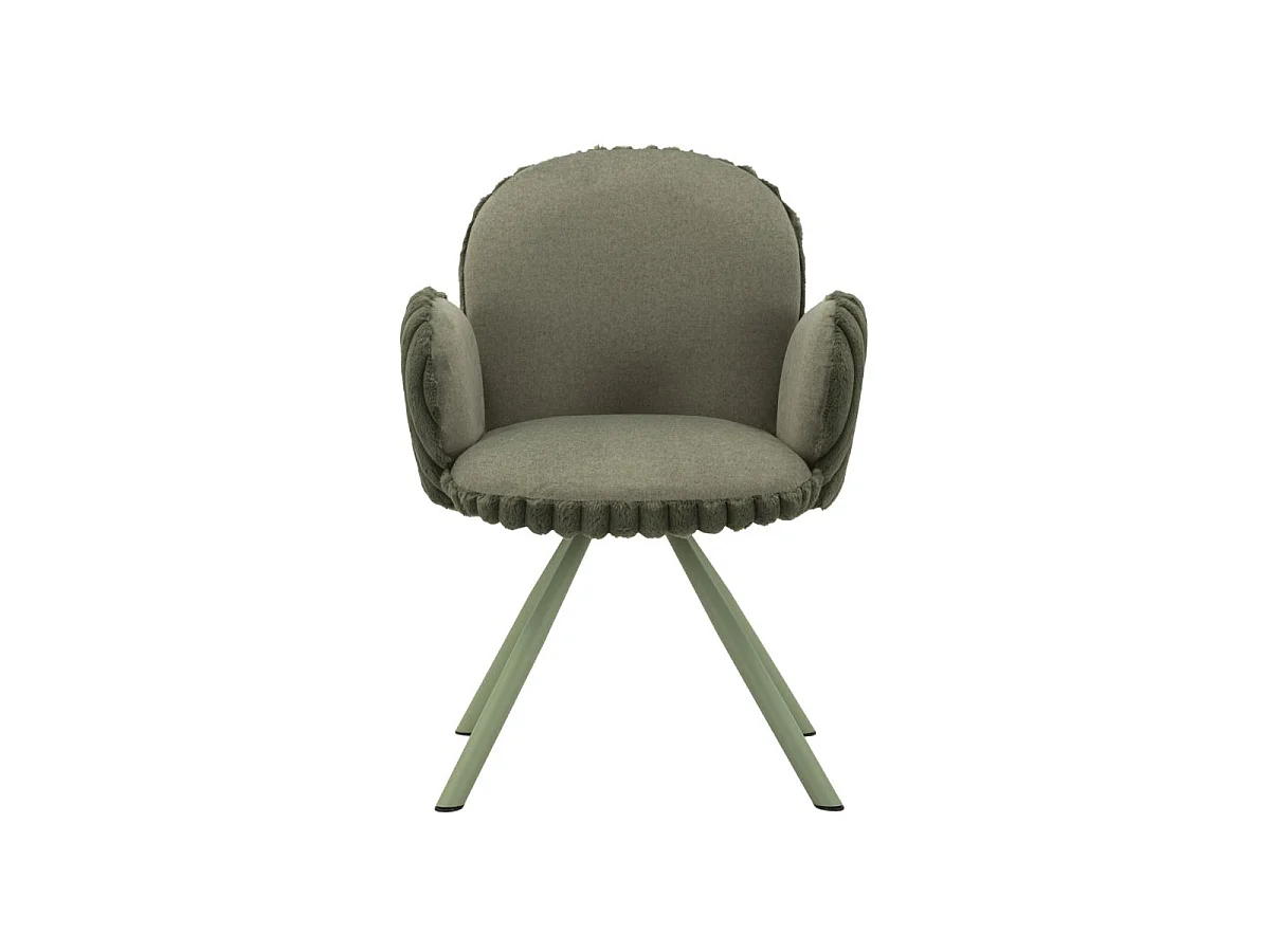 Lot de 2 Chaises Design "Stoccolma" 83cm Vert