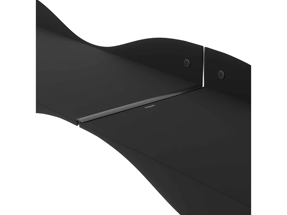 Etagères murales en acier Surf (Lot de 2)