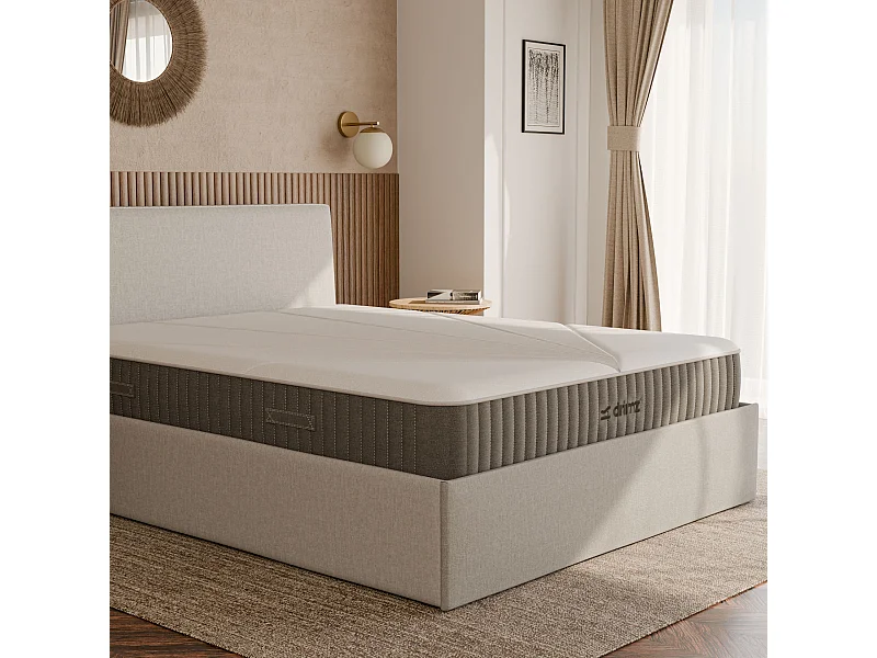 Matelas ressorts hybride mémoire de forme 140x190 épais 24cm