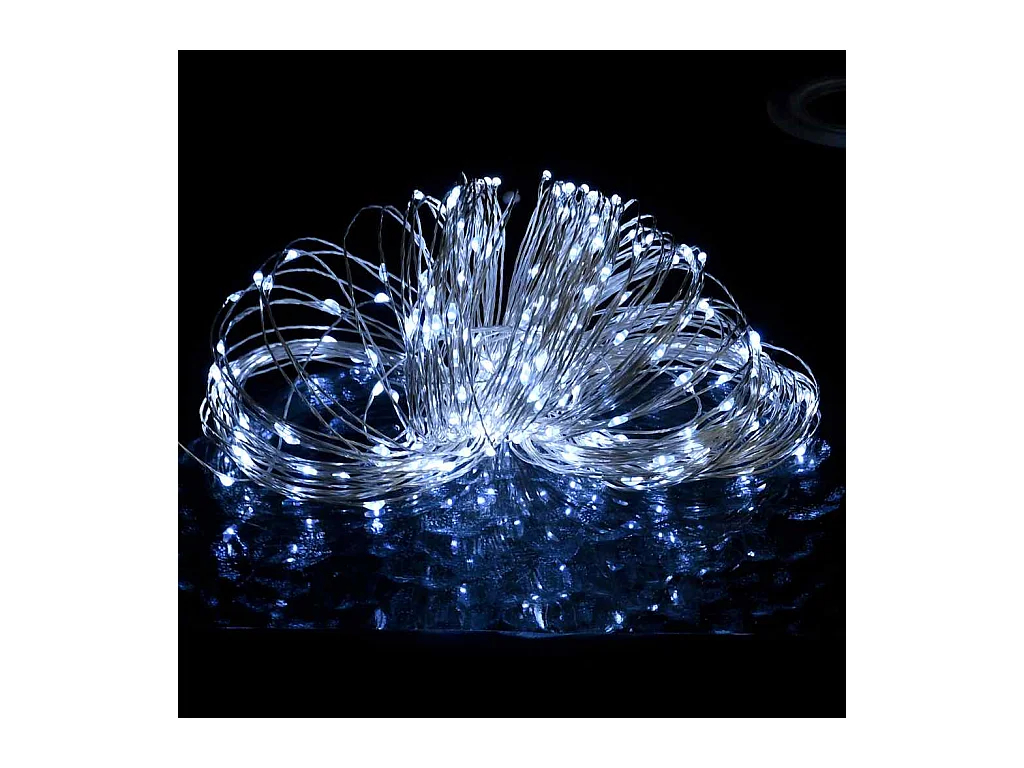Stringa LED con 150 Luci LED Bianco Freddo 15 m