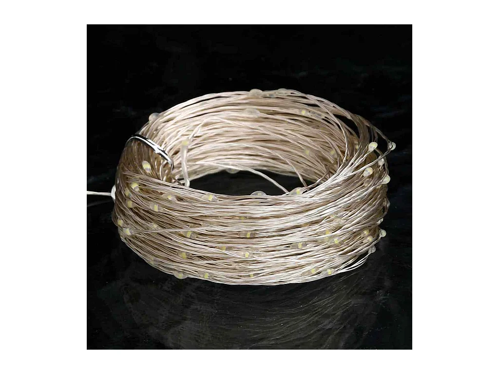 Stringa LED con 150 Luci LED Bianco Freddo 15 m