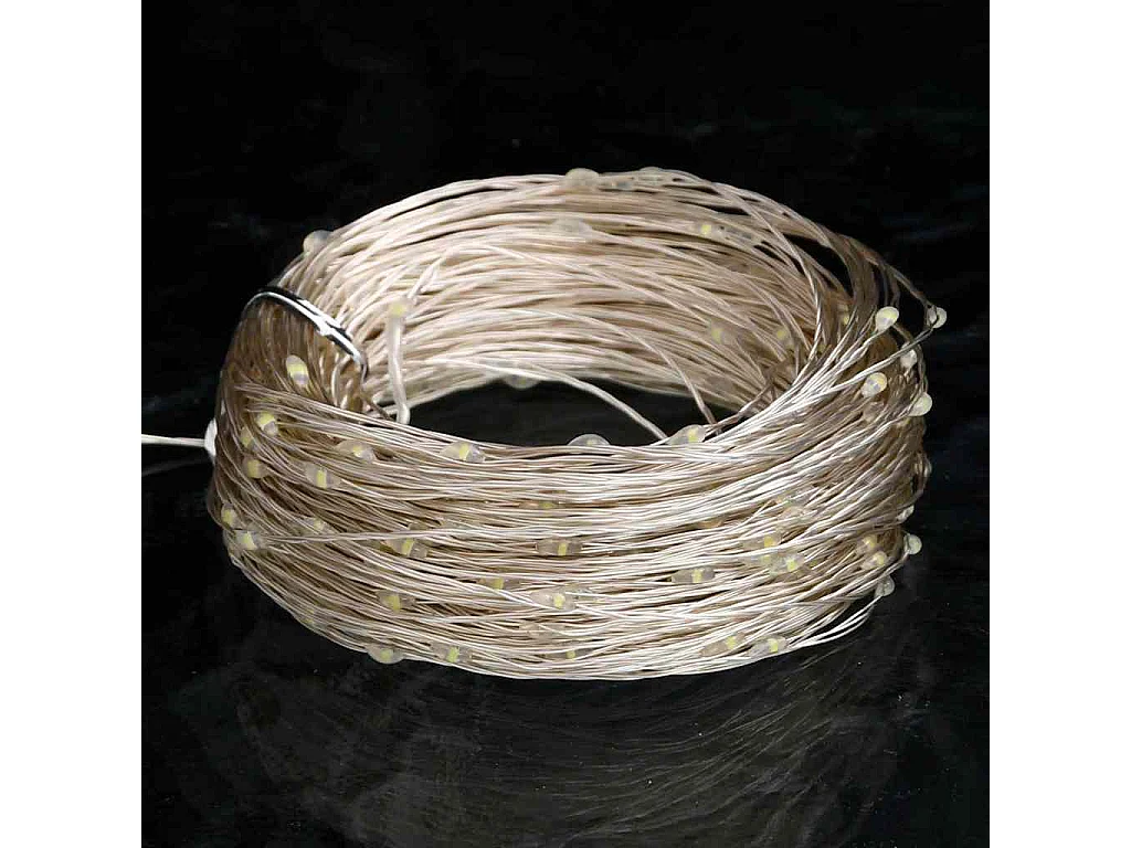 Guirlande LED avec 150 LED Blanc froid 15 m