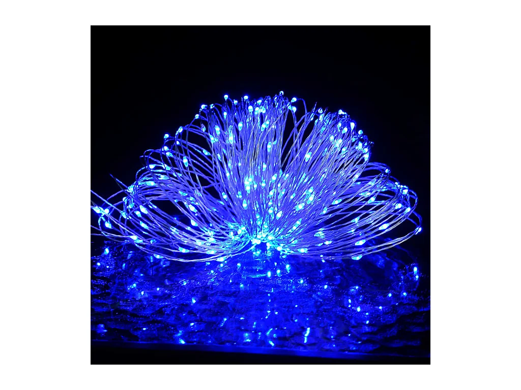 Stringa LED con 150 Luci LED Blu 15 m