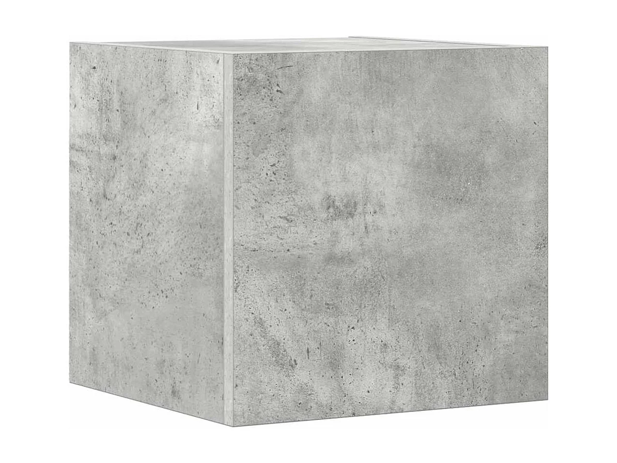 Ensemble de meubles TV 7 pcs Gris béton Bois d'ingénierie