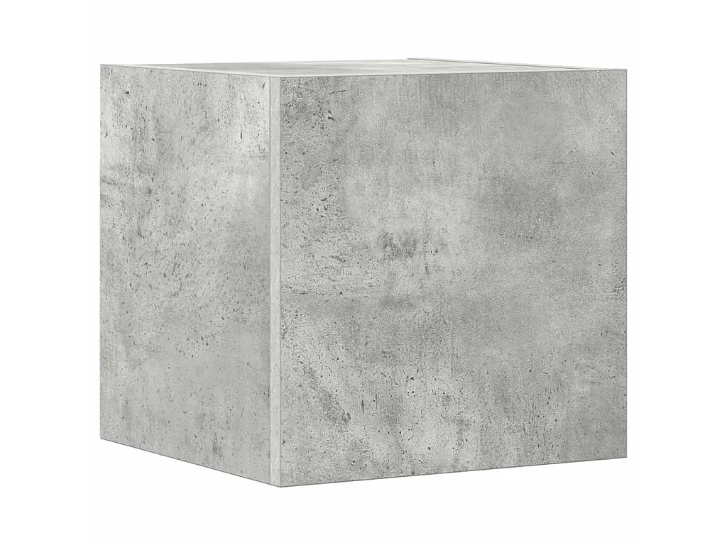 Ensemble de meubles TV 7 pcs Gris béton Bois d'ingénierie