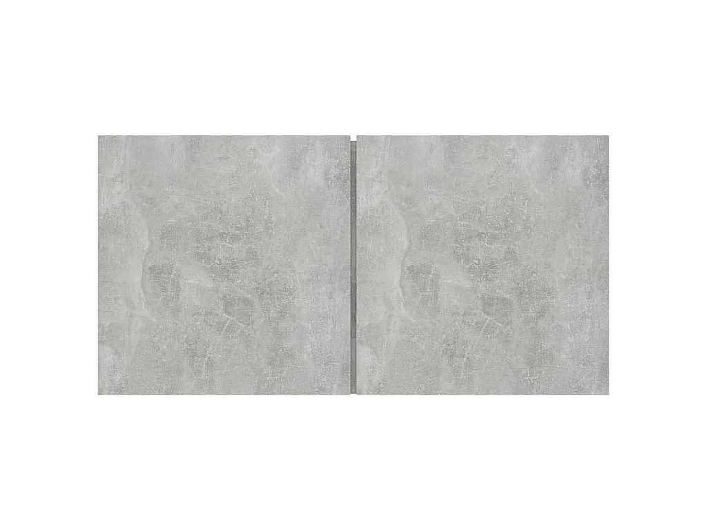 8-tlg. TV-Schrank-Set Betongrau Holzwerkstoff