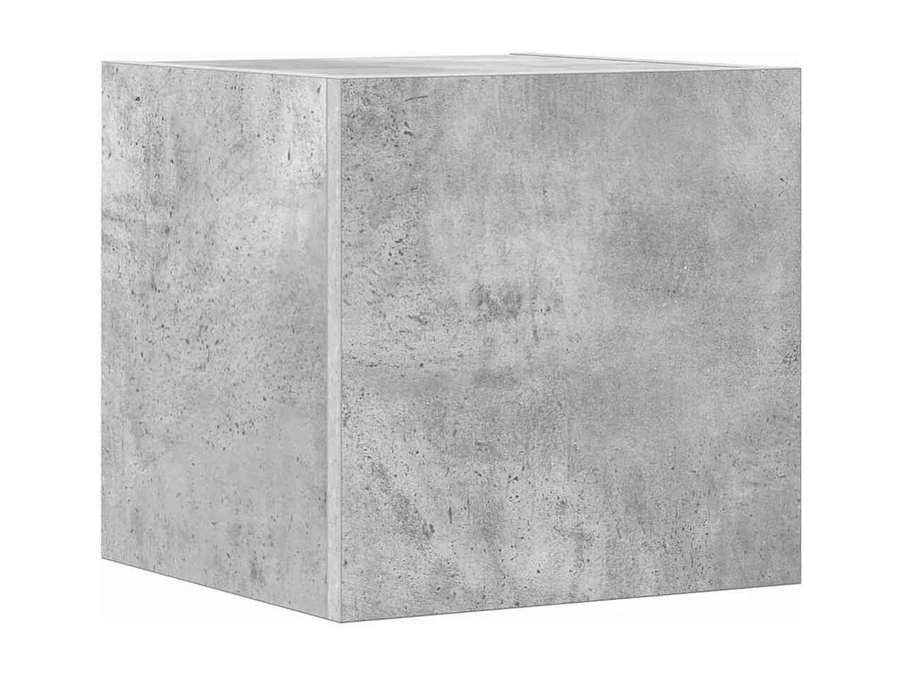 7-tlg. TV-Schrank-Set Betongrau Holzwerkstoff