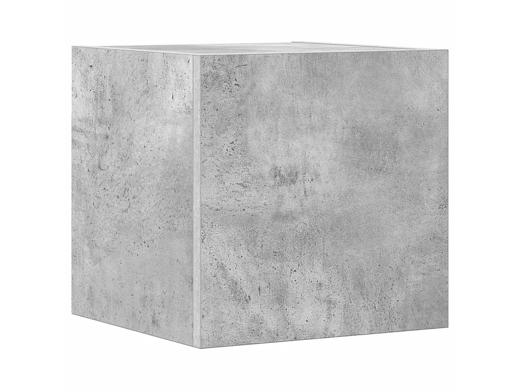 Ensemble de meubles TV 7 pcs Gris béton Bois d'ingénierie