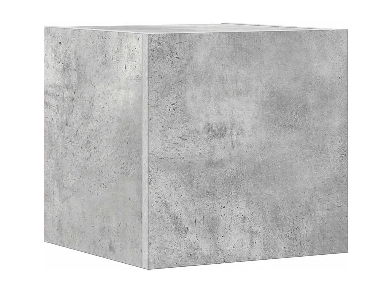 Ensemble de meubles TV 7 pcs Gris béton Bois d'ingénierie