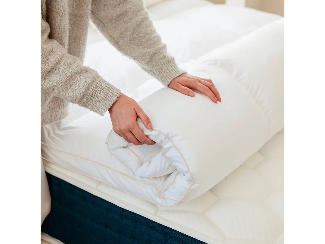 Surmatelas plume de canard 180x200cm