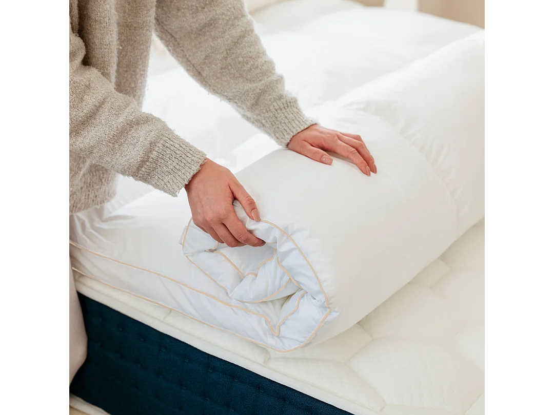Surmatelas plume de canard 180x200cm