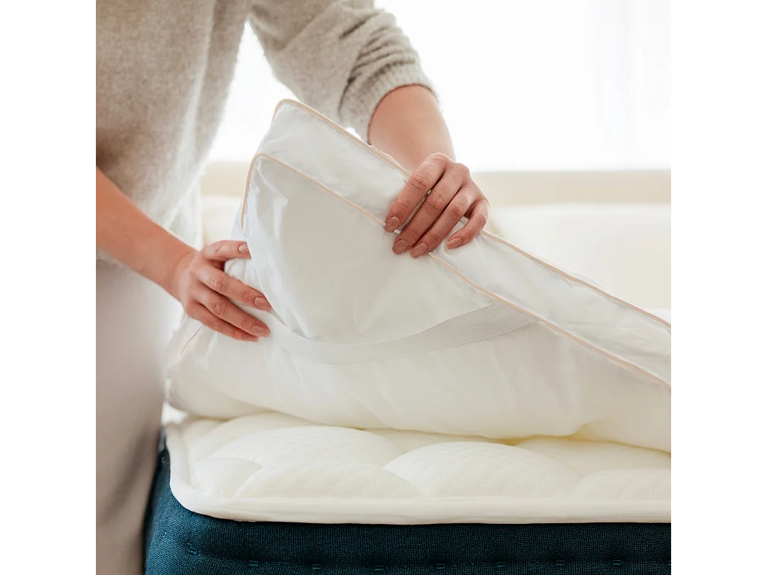 Surmatelas plume de canard 140x190cm