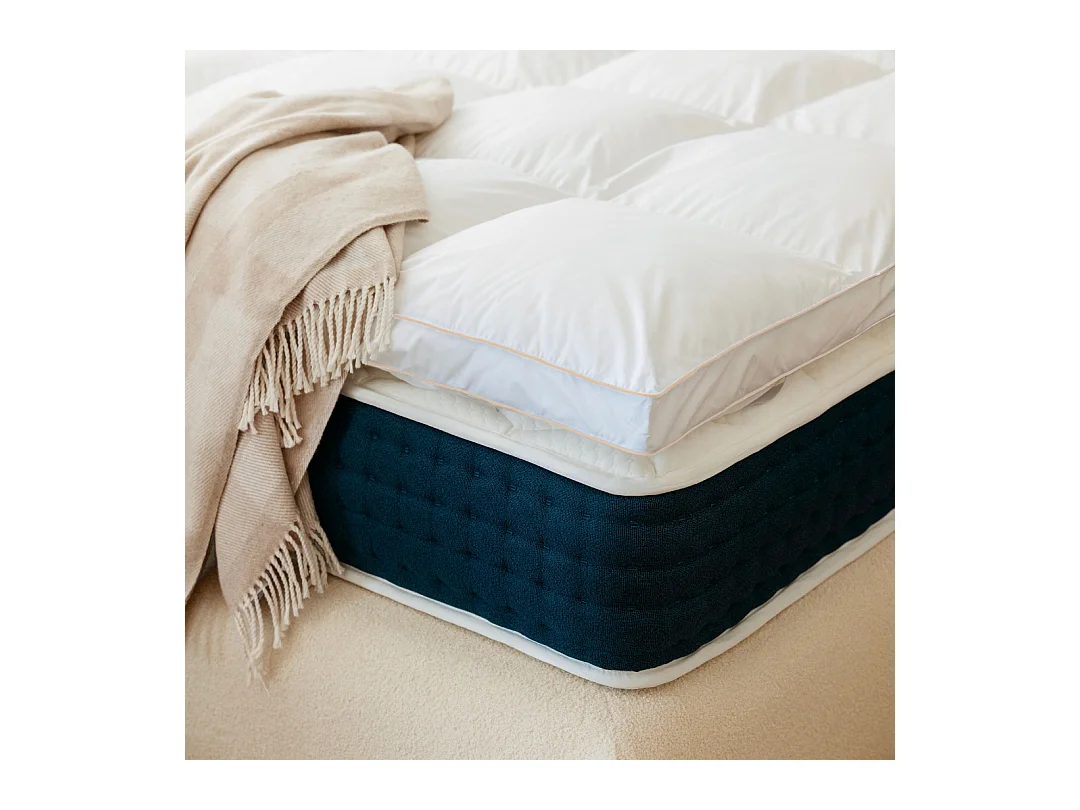 Surmatelas plume de canard 160x200cm