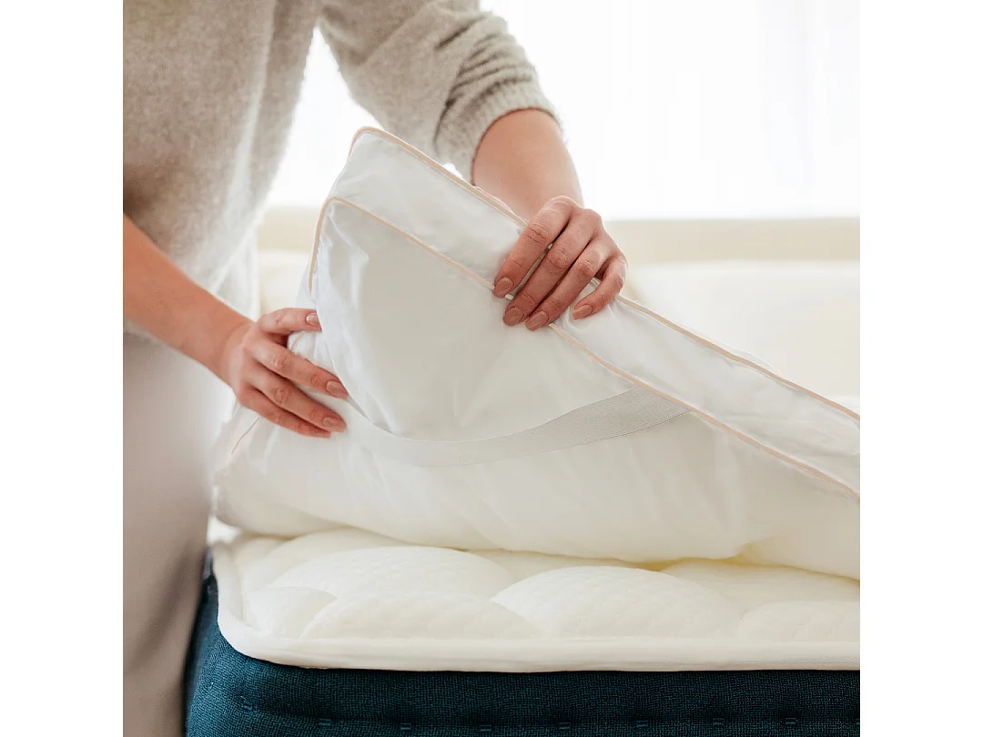 Surmatelas plume de canard 160x200cm