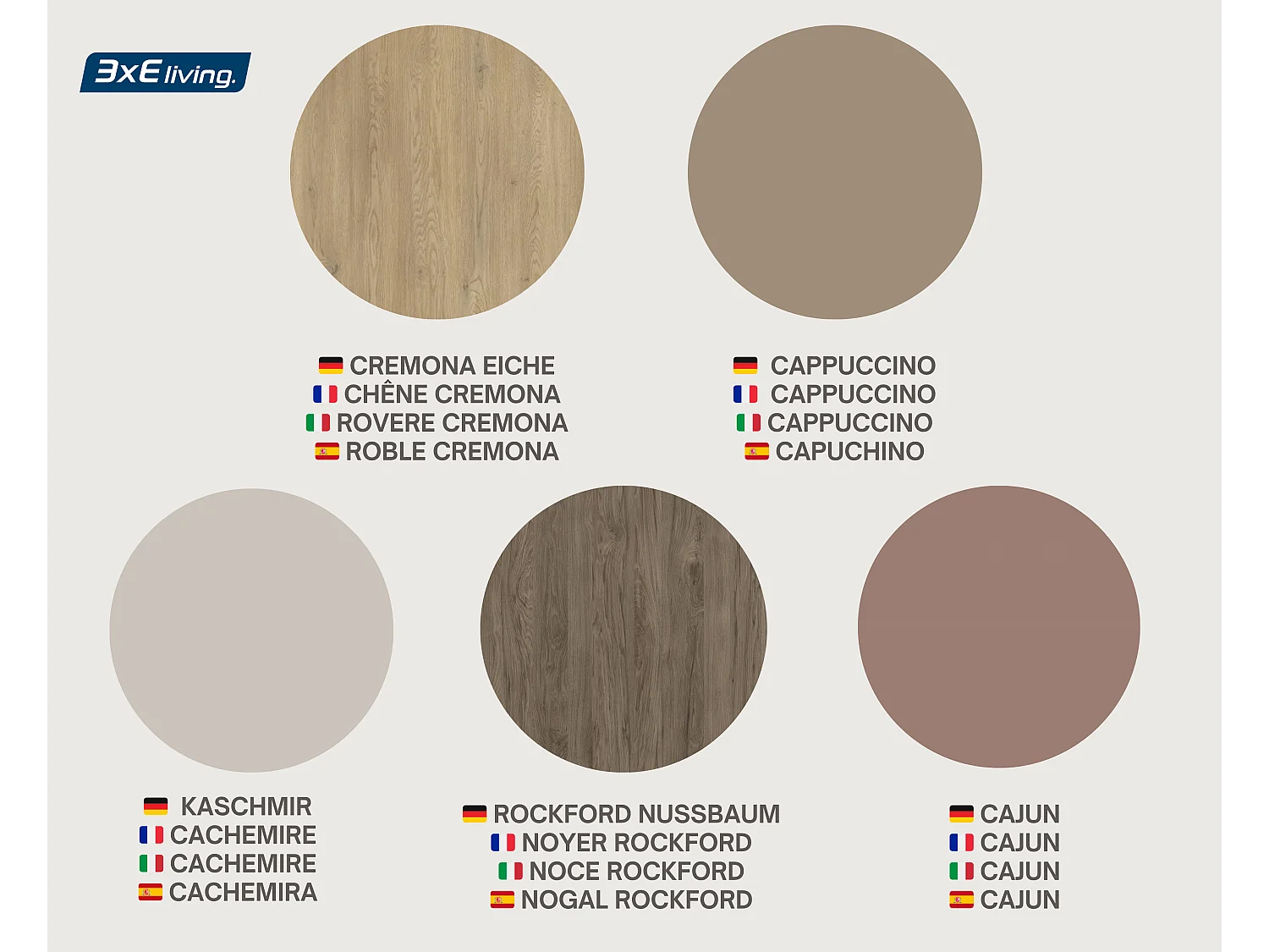 Table de chevet avec tiroir et poignée dorée, Noyer foncé Rockford, 50 x 35 x 27 cm, côté droit