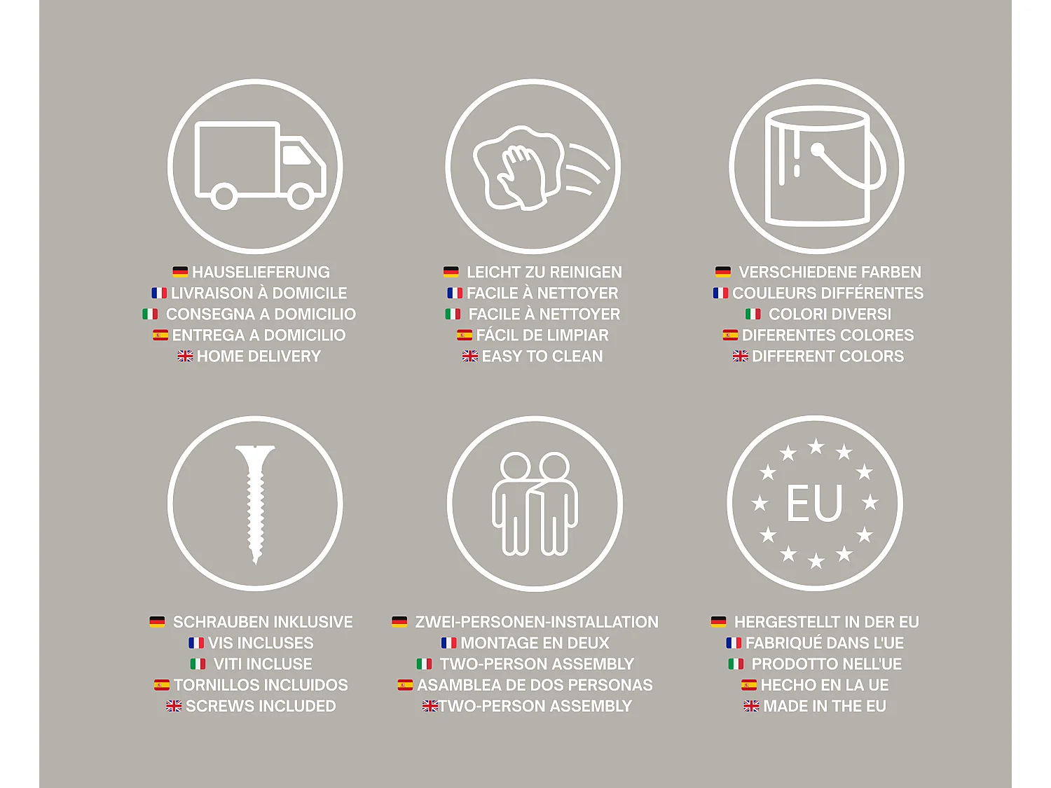 Table de chevet avec deux tiroirs et cadre, poignée dorée , Chêne Cremona, 50 x 40 x 58 cm