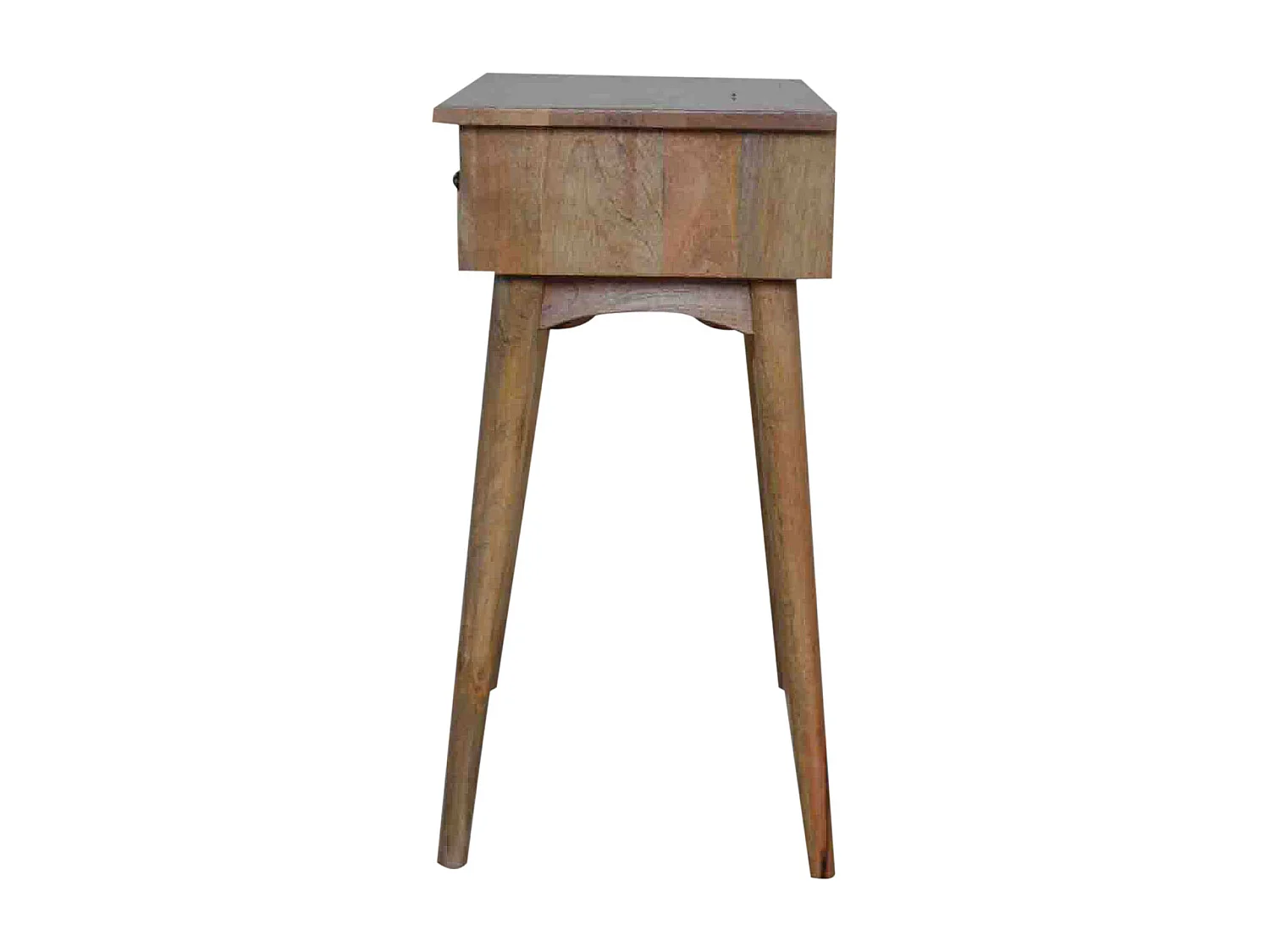 Artisan Furniture Solid Wood Hallway 2 Drawer Console Table, Brown