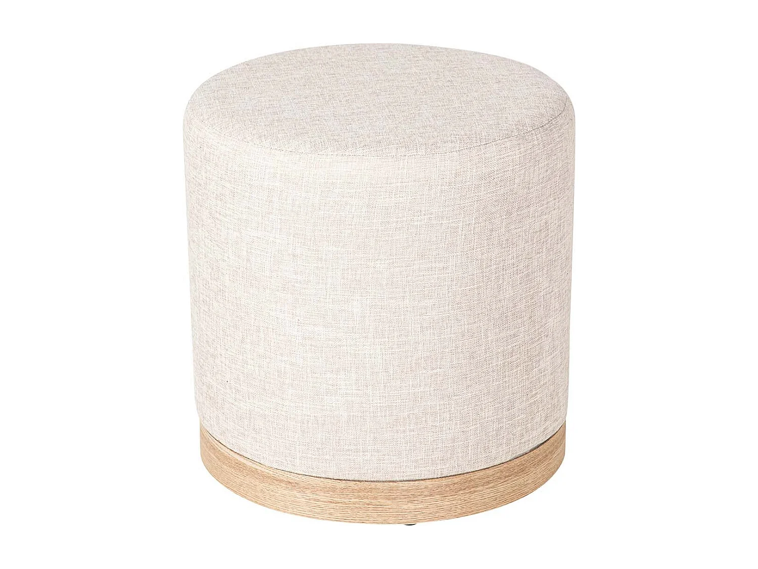 Set Butaca Y Puff Poliester 61x61x70 40x40x40 Cm