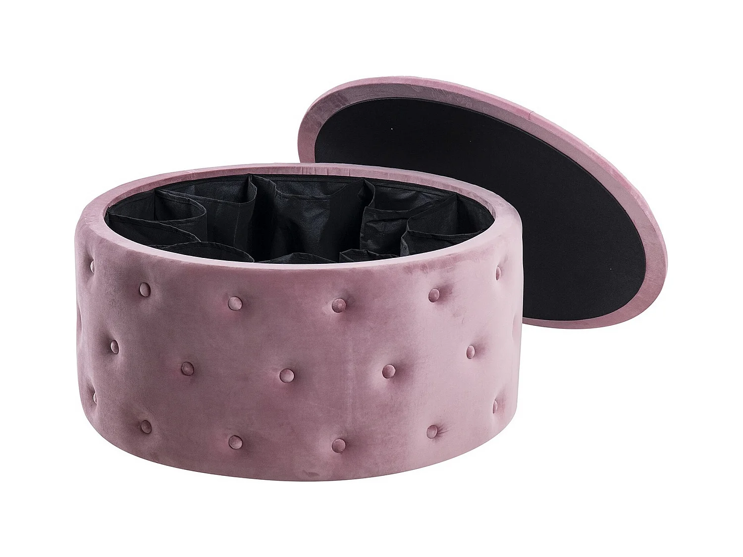 SEDIA NOVA VERDE BEIGE VELLUTO 66x61x76 CM