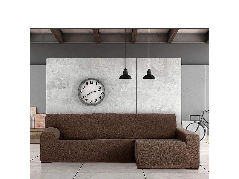 Bankhoezen m/0 chaise longue troya rechts (Van voren gezien) c/7