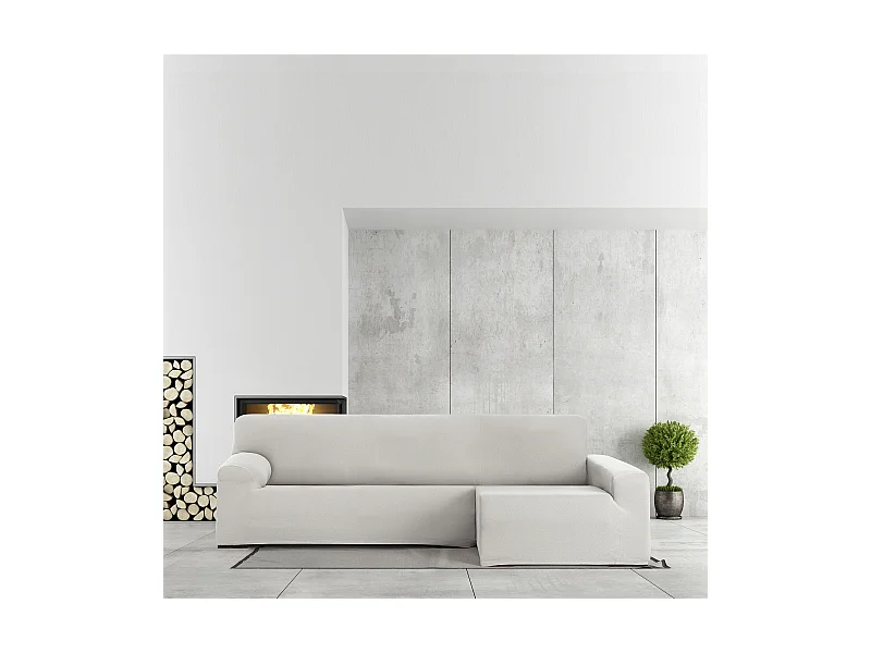 Bankhoezen m/0 chaise longue bronx rechts (Van voren gezien) c/0